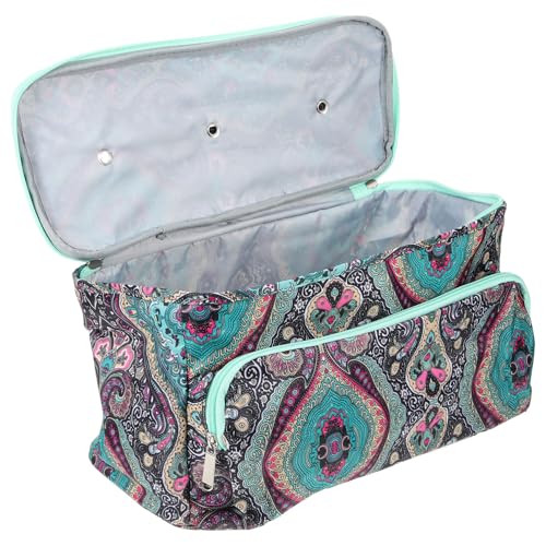 VILLFUL Aufbewahrungstasche Für Strickwerkzeuge, Reisebehälter, Aufbewahrungstasche Für Strickwaren, Reisetasche Für Strickwaren, Garnbehälter, Tasche Für Häkelzubehör, Nähkoffer, von VILLFUL