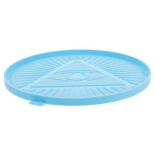 VILLFUL Augenmuster Silikonform für DIY Wandornament Wiederverwendbare Epoxidharz Gießform Runde Silikongussform für Kreative Dekoration für Weihnachten und Bastelprojekte von VILLFUL