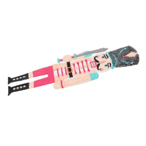 VILLFUL Bestickter Pailletten Aufnäher Eisen Patch Nutcracker Soldat für Kleidung Rucksack Diy Kleidung Patches Aufbügelbar Glänzende Applikation Zubehör VILLFUL Bestickter Pailletten Aufnäher Eisen Patch Nutcracker Soldat für Kleidung Rucksack Diy Kleidung Patches Aufbügelbar Glänzende Applikation Zubehör von VILLFUL