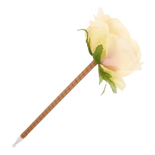 VILLFUL Blumenstrauß Kugelschreiber mit Langem Griff Elegante Muttertagsgeschenk mit Künstlichem Rosenbouquet Romantisches Design für Stilvolle Anlässe und von VILLFUL
