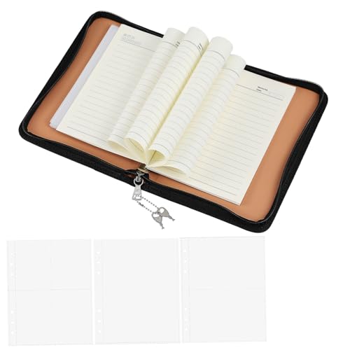 VILLFUL Budget Binder mit Reißverschluss Organizer für Bargeld Budget System Leichtes Minimalistisches Design Sicheres Aufbewahren von Dokumenten für Schule und Büro von VILLFUL