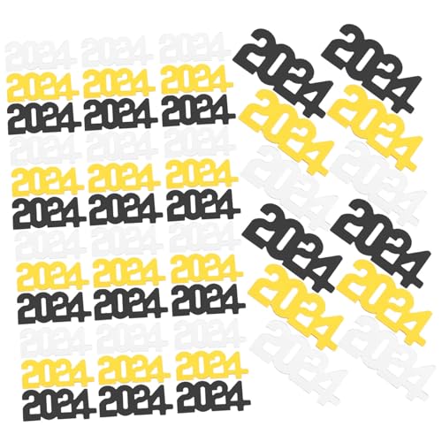 VILLFUL Bunte Silvester Konfetti Streudeko Schwarz-gold-silber Tischdeko Partydekoration für Neujahrsfeier DIY Scrapbooking Geburtstagsfeier Festliche Streuartikel VILLFUL Bunte Silvester Konfetti Streudeko Schwarz-gold-silber Tischdeko Partydekoration für Neujahrsfeier DIY Scrapbooking Geburtstagsfeier Festliche Streuartikel von VILLFUL