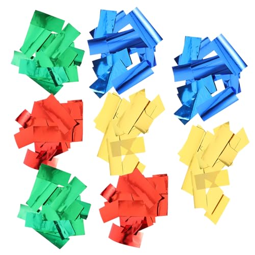 VILLFUL Buntes Konfetti Doppelseitige Goldfarbene Tischdeko Vielseitig für Hochzeit Geburtstag Party Ballonfüllung und Geschenkbox Dekoration Kreative Streudeko für Festliche Anlässe VILLFUL Buntes Konfetti Doppelseitige Goldfarbene Tischdeko Vielseitig für Hochzeit Geburtstag Party Ballonfüllung und Geschenkbox Dekoration Kreative Streudeko für Festliche Anlässe von VILLFUL