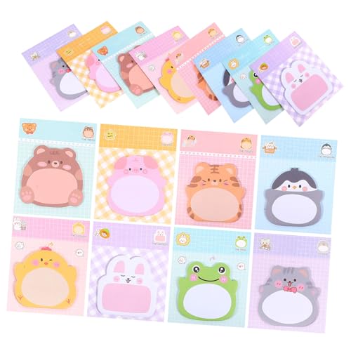 VILLFUL Cute Cartoon Animal Haftnotizen Selbstklebende Notizblöcke Abreißbare Memo Streifen für Büro Schule und Kreative Projekte Vielseitig Einsetzbar VILLFUL Cute Cartoon Animal Haftnotizen Selbstklebende Notizblöcke Abreißbare Memo Streifen für Büro Schule und Kreative Projekte Vielseitig Einsetzbar von VILLFUL