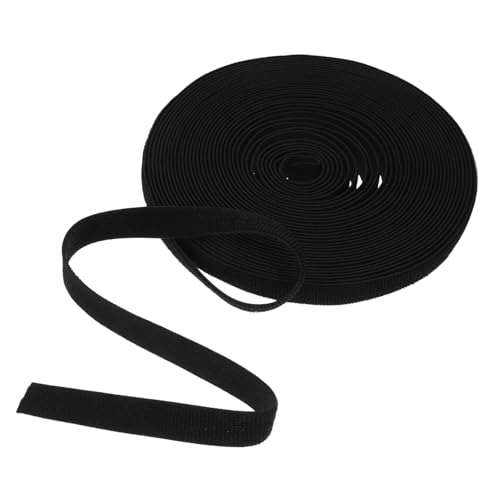 VILLFUL Dehnbares Nylon Klettband Schwarz Yards Flexibles Gummiband für Heimprojekte Modedesign und Accessoire Herstellung Strapazierfähig und Komfortabel Vielseitig VILLFUL Dehnbares Nylon Klettband Schwarz Yards Flexibles Gummiband für Heimprojekte Modedesign und Accessoire Herstellung Strapazierfähig und Komfortabel Vielseitig von VILLFUL