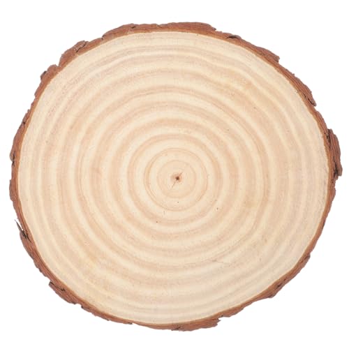 VILLFUL Dekorative Holzspäne Holzrohlinge Kreise Holzrunden Rohlinge Holzausschnitt Rohlinge Holzspäne Zarte Mittelstücke Holzkreise Mittelstücke Holzausschnitt Holz Mittelstücke von VILLFUL