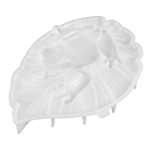 VILLFUL Dekorative Silikonform Frosch Bastelgussform für Epoxidharz DIY Silikonform für Kreative Frosch Dekorationen Flexibel und Langlebig für Kunsthandwerke von VILLFUL