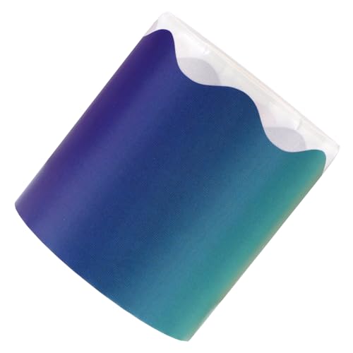 VILLFUL Dekorativer Rahmenaufkleber Farbverlauf Regenbogen Selbstklebend Stark Haftend Für Kreidetafel Pinnwand Klassenzimmer Deko Bordüren Trim VILLFUL Dekorativer Rahmenaufkleber Farbverlauf Regenbogen Selbstklebend Stark Haftend Für Kreidetafel Pinnwand Klassenzimmer Deko Bordüren Trim von VILLFUL