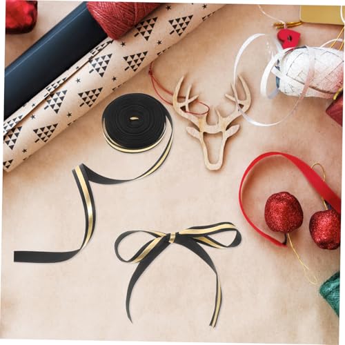 VILLFUL Dekoratives Polyester Dekoband Breit Hitzefestes Glänzendes Geschenkband für DIY Geschenkverpackung Abschlussfeier Blumensträuße und Bastelprojekte von VILLFUL