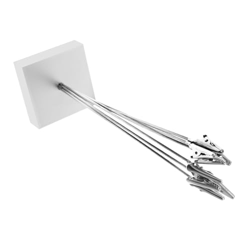 VILLFUL Desktop Fotohalter mit Clips Kreativer Bildhalterständer aus Metall mit Clips für Besondere Anlässe Wie Hochzeiten Geburtstage für Fotos Notizen von VILLFUL