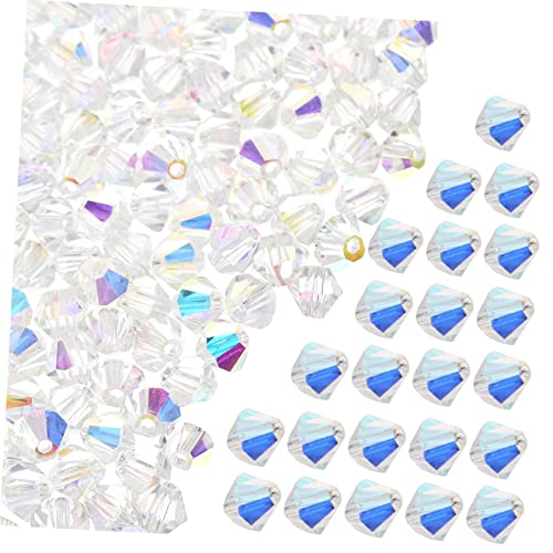 VILLFUL Diamantförmige DIY Bastelperlen Kristallglasperlen für Armbänder und Schmuckherstellung für Kreative Handarbeiten und von VILLFUL