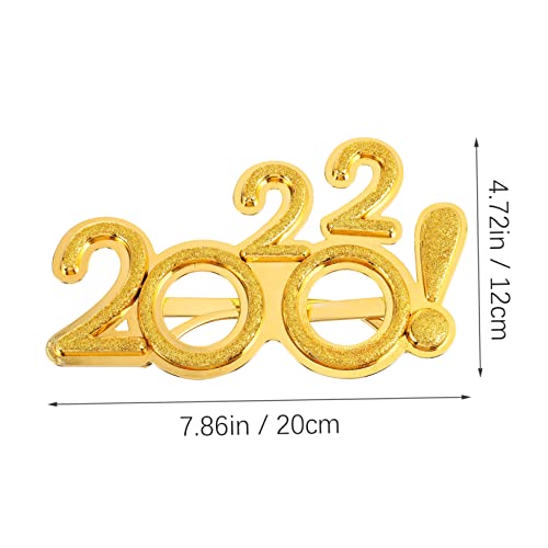 VILLFUL Digitale Partybrille Goldfarben Dekorativ Lustige Neujahrsbrille für Silvesterpartys und Tanzveranstaltungen Unisex Auffälliges Design Langlebig und Passend für Personen VILLFUL Digitale Partybrille Goldfarben Dekorativ Lustige Neujahrsbrille für Silvesterpartys und Tanzveranstaltungen Unisex Auffälliges Design Langlebig und Passend für Personen von VILLFUL