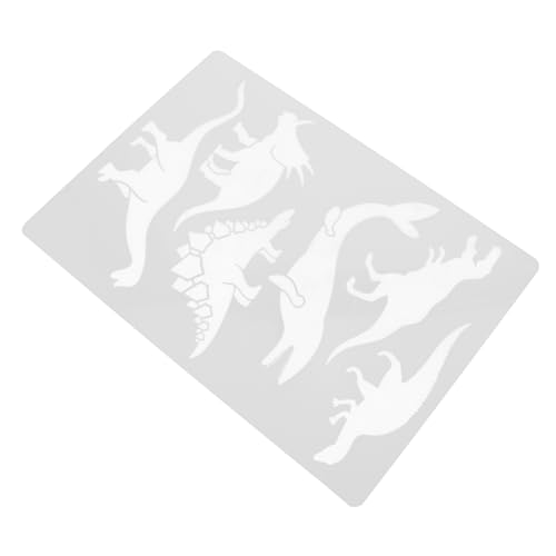 VILLFUL Dinosaurier Malvorlage Schablone Wiederverwendbar DIY Stencil für Basteln Wanddekoration Kunst von VILLFUL