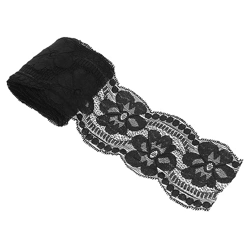 VILLFUL Diy Spitzenbordüre Breites Elastisches Spitzenband für Kleidung Dekoration und Handarbeiten für Kreative Projekte und Persönliche Nutzung von VILLFUL