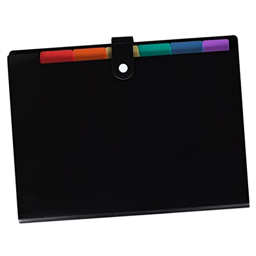 VILLFUL Dokumentenordner Erweiterbare Fächer Wasserdichtes Design für Büro Schule und Zuhause Teiliges mit Stabilen Taschen für Rechnungen Belege und von VILLFUL