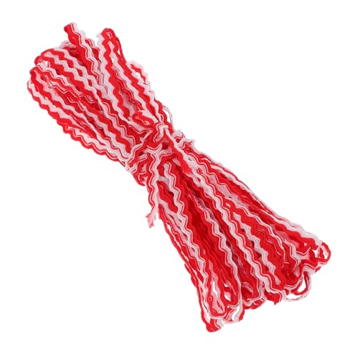 VILLFUL Doppelfarben Wellenbesatzband für Handwerk Dekoratives Gewebeband für Kleidung Vorhänge Polsterung und Diy Projekte Vielseitig Einsetzbar und Kreativ Gestalten von VILLFUL