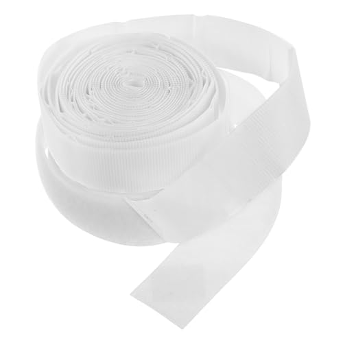 VILLFUL Doppelseitiges Klettband Selbstklebend Starkes Befestigungsband für Vorhänge Türvorhänge Vielseitig Einsetzbar Einfach Anzubringen und Abnehmbar Für Zuhause Büro von VILLFUL