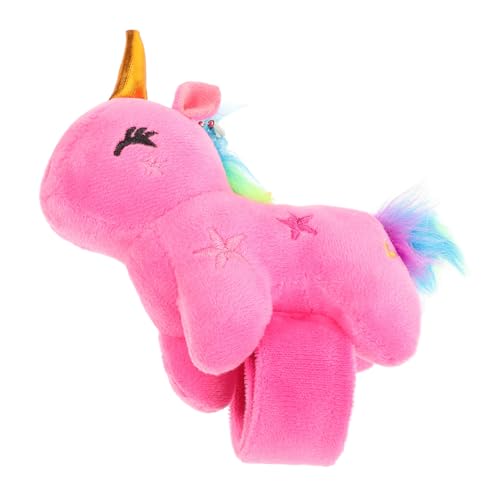 VILLFUL Einhorn Slap Armband aus Plüsch Cartoon Tierdesign Tragbar für Partygeschenk für Geburtstage und Feiertage Sicher und Leicht mit Geschmeidiger Oberfläche VILLFUL Einhorn Slap Armband aus Plüsch Cartoon Tierdesign Tragbar für Partygeschenk für Geburtstage und Feiertage Sicher und Leicht mit Geschmeidiger Oberfläche von VILLFUL