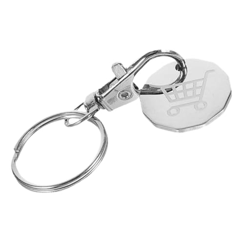 VILLFUL Einkaufswagenchip Schlüsselanhänger Abnehmbarer Trolley Token Schlüsselring Robuster Einkaufswagen Token Praktischer Schlüsselanhänger für Einkauf VILLFUL Einkaufswagenchip Schlüsselanhänger Abnehmbarer Trolley Token Schlüsselring Robuster Einkaufswagen Token Praktischer Schlüsselanhänger für Einkauf von VILLFUL