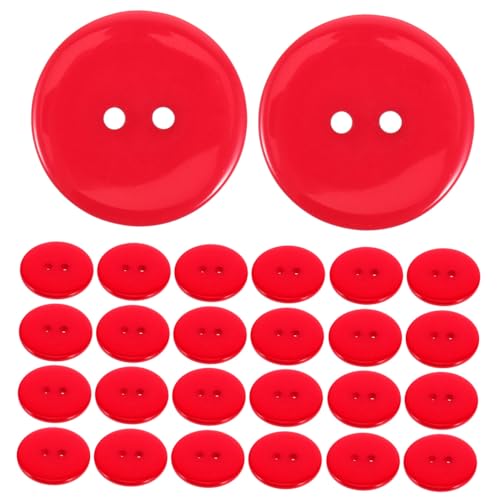 VILLFUL Elegantes Knopfset Aus Kunstharz 100 Stück Runde Knöpfe Zum Basteln Für Jungen Und Mädchen Nähen Flache Rückseite Knopfverschlüsse Shop von VILLFUL