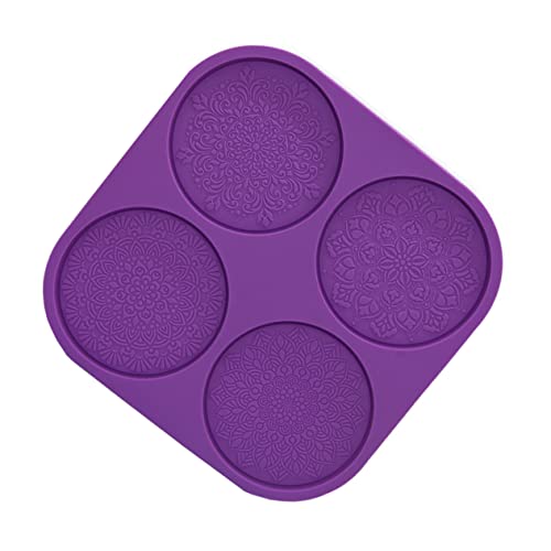 VILLFUL Epoxidharz Untersetzer Silikonform Mandala Design Für Bastelprojekte Sichere Glatte Gießform Für Kreative Handarbeiten Einfach Zu Entformen Hautfreundlich Und Praktisch VILLFUL Epoxidharz Untersetzer Silikonform Mandala Design Für Bastelprojekte Sichere Glatte Gießform Für Kreative Handarbeiten Einfach Zu Entformen Hautfreundlich Und Praktisch von VILLFUL