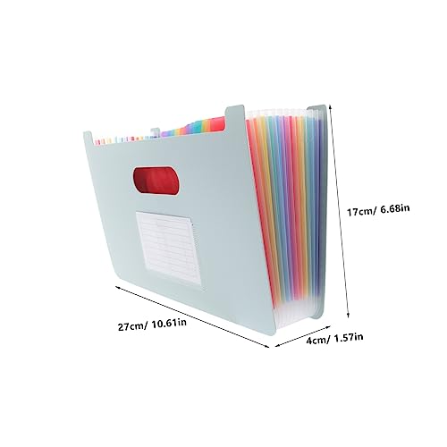 VILLFUL Erweiterbarer Papier Ordner mit Fächer Design Großer Kapazität Tragbarer Aktenordner aus Robustem PP Material Vielseitiger Dokumenten und Beleg Organizer für Büro und Zuhause VILLFUL Erweiterbarer Papier Ordner mit Fächer Design Großer Kapazität Tragbarer Aktenordner aus Robustem PP Material Vielseitiger Dokumenten und Beleg Organizer für Büro und Zuhause von VILLFUL