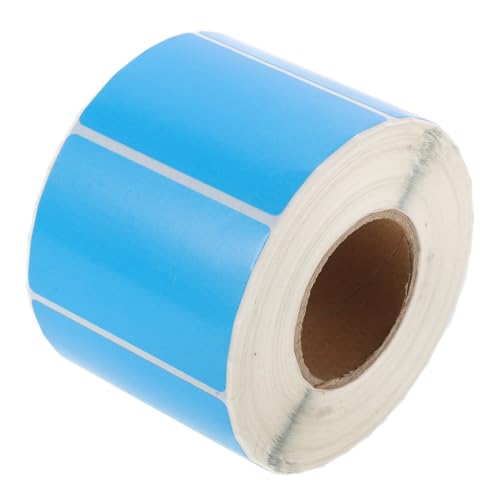 VILLFUL Etikettenrolle Selbstklebend Bunte Thermoaufkleber ohne Farbband Wasser und Ölbeständig Beschriftbar mit Stift für Büro Küche Milchtee Laden Blaue Farbtöne Zufällig VILLFUL Etikettenrolle Selbstklebend Bunte Thermoaufkleber ohne Farbband Wasser und Ölbeständig Beschriftbar mit Stift für Büro Küche Milchtee Laden Blaue Farbtöne Zufällig von VILLFUL