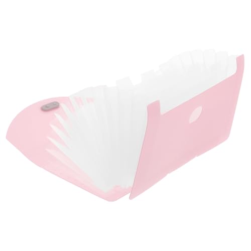 VILLFUL Fächermappe mit Großer Kapazität Mehrschichtiger Dokumentenorganizer Rosa Vielseitiger Büro Schreibtisch Organizer Praktische Aufbewahrung für Rechnungen und Unterlagen VILLFUL Fächermappe mit Großer Kapazität Mehrschichtiger Dokumentenorganizer Rosa Vielseitiger Büro Schreibtisch Organizer Praktische Aufbewahrung für Rechnungen und Unterlagen von VILLFUL