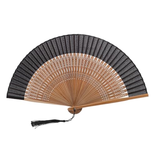 VILLFUL Faltbarer Chinesischer Handfächer mit Filigranem Muster Leichter Tragbarer Fächer für Hochzeit Tanz und Fotorequisit Eleganter Dekofächer für Zuhause und Party VILLFUL Faltbarer Chinesischer Handfächer mit Filigranem Muster Leichter Tragbarer Fächer für Hochzeit Tanz und Fotorequisit Eleganter Dekofächer für Zuhause und Party von VILLFUL