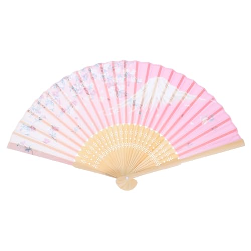 VILLFUL Faltbarer Fächer mit Kirschblütenmuster Japanische Handfächer für Hochzeiten Fotoshootings und Tanzaufführungen Leicht Tragbar und Elegant für Dekoration und Reisen VILLFUL Faltbarer Fächer mit Kirschblütenmuster Japanische Handfächer für Hochzeiten Fotoshootings und Tanzaufführungen Leicht Tragbar und Elegant für Dekoration und Reisen von VILLFUL