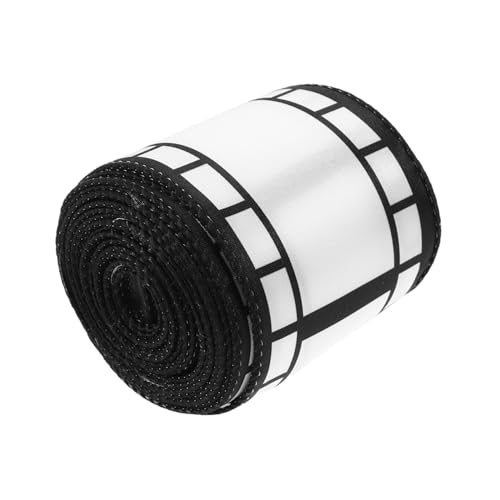 VILLFUL Filmstreifenband mit Drahtkante Flexibel für DIY Haarschleifen Kränze Filmthemen Partydekoration Geburtstag Fotografie Zubehör von VILLFUL