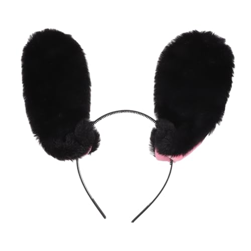 VILLFUL Flauschiges Hasenohren Stirnband Niedliches Bunny Ohr Kopfband für Cosplay Ostern und Partys Verstellbar und Vielseitig für Frauen und Mädchen von VILLFUL