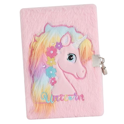 VILLFUL Fluffy Einhorn Notizbuch mit Schloss Niedliches Cartoon Plüsch Tagebuch für Tragbares Farbenfrohes Schreibheft Flauschiges Journal für Schule und Alltag Rosa VILLFUL Fluffy Einhorn Notizbuch mit Schloss Niedliches Cartoon Plüsch Tagebuch für Tragbares Farbenfrohes Schreibheft Flauschiges Journal für Schule und Alltag Rosa von VILLFUL
