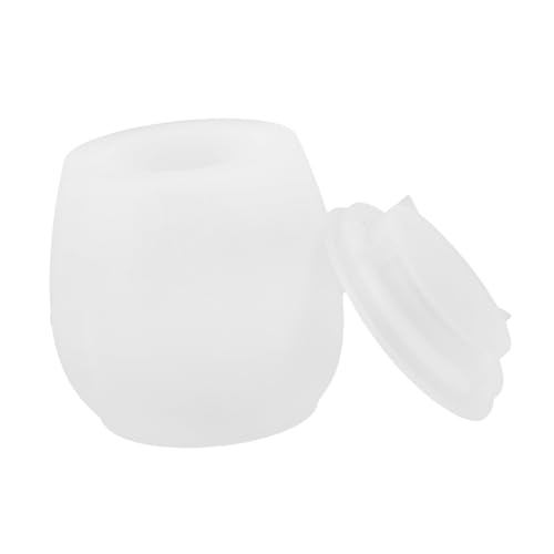 VILLFUL Form Für Aufbewahrung Dosen Silikonform Für Harz Vintage-glas-harzform Silikonglasform Silikonformen Für Epoxidharz Topfform Form Aus Epoxidharz Diy-silikon Kieselgel Weiß von VILLFUL
