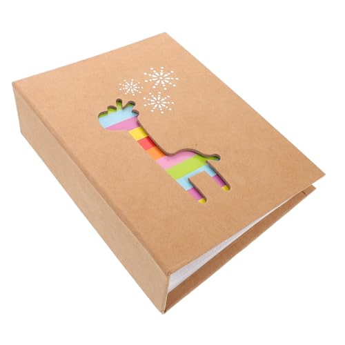 VILLFUL Fotoalbum für Fotos Robustes Charmantes Reh Design für Familienfeiern und Schulveranstaltungen zur Erinnerung an Besondere von VILLFUL