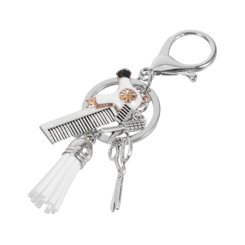 VILLFUL Friseur Schlüsselanhänger Haartrockner Kreatives für Hairstylisten Langlebiger Schlüsselring aus Stilvolles Accessoire für Handtaschen und Rucksäcke Praktische Souvenir Idee VILLFUL Friseur Schlüsselanhänger Haartrockner Kreatives für Hairstylisten Langlebiger Schlüsselring aus Stilvolles Accessoire für Handtaschen und Rucksäcke Praktische Souvenir Idee von VILLFUL
