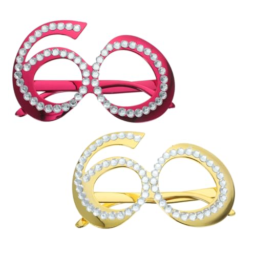 VILLFUL Geburtstagsbrille Lustige Partybrillen für Foto Requisiten Accessoires für Geburtstagsfeiern und Jubiläen VILLFUL Geburtstagsbrille Lustige Partybrillen für Foto Requisiten Accessoires für Geburtstagsfeiern und Jubiläen von VILLFUL