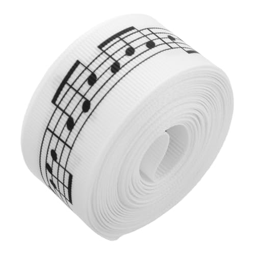 VILLFUL Geschenkband mit Musiknoten Yards Breit Dekoratives Satinband für Geschenkverpackung Geburtstagsfeiern Weihnachten und Partys Ästhetisch und Praktisch VILLFUL Geschenkband mit Musiknoten Yards Breit Dekoratives Satinband für Geschenkverpackung Geburtstagsfeiern Weihnachten und Partys Ästhetisch und Praktisch von VILLFUL