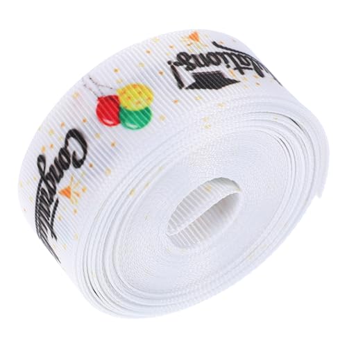 VILLFUL Graduationsschleifenband Polyesterband Breit Bunte DIY Geschenkverpackung Partydekoration Strapazierfähig Farbenfroh VILLFUL Graduationsschleifenband Polyesterband Breit Bunte DIY Geschenkverpackung Partydekoration Strapazierfähig Farbenfroh von VILLFUL