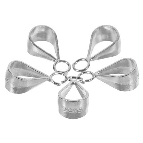 VILLFUL Guazi Knopf Klemmösen Für Die Schmuckherstellung, Halskettenbeschläge, Halskettenanhänger Verschlüsse, Schmuckanhänger Verschlüsse, Charm Halter Verschlüsse, Kettenverbinder, von VILLFUL