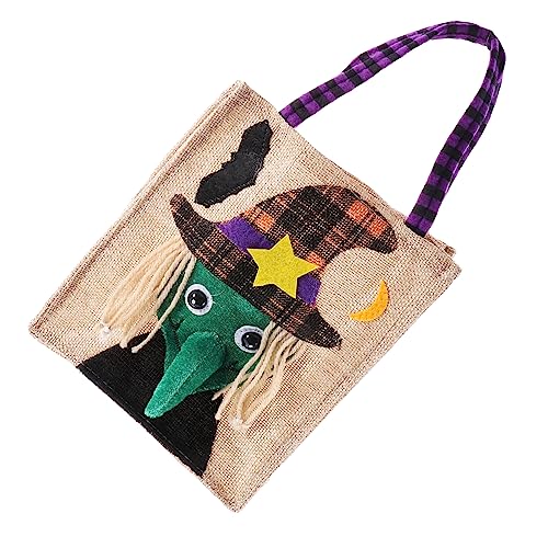 VILLFUL Halloween Beutel, Halloween Süßigkeitenbeutel, Halloween Geschenkbeutel, Halloween Anhänger Für Goodie Bags, Süßigkeitenbeutel, Party Leckerli Taschen, Halloween Taschen, von VILLFUL