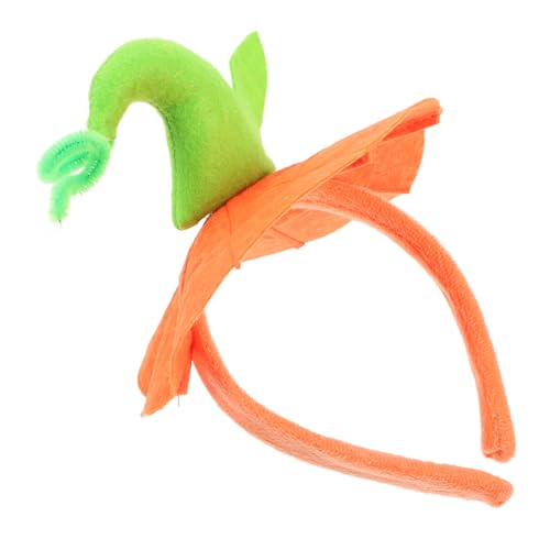 VILLFUL Halloween Kürbis Stirnband für Frauen Dehnbares Party Accessoire mit Kreativem Kürbisdesign für Kostüm Cosplay und Festliche Halloween Feiern von VILLFUL