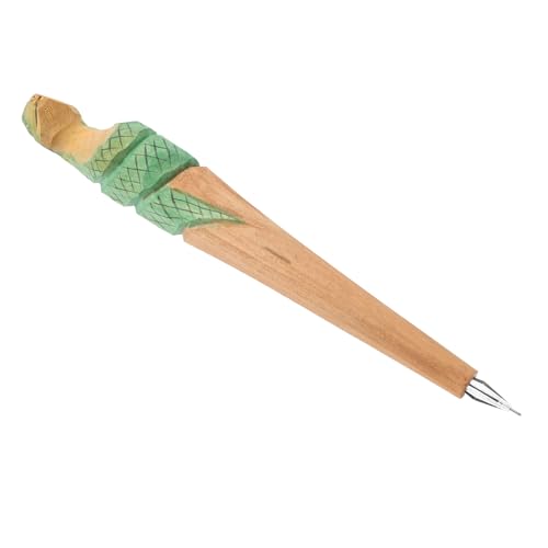 VILLFUL Handgefertigter Holz-kugelschreiber mit Schlangenmotiv Feinspitze Tierdesign Schreibstift für Schule Büro Glattes Schreiben Einzigartiges Geschenk für Erwachsene VILLFUL Handgefertigter Holz-kugelschreiber mit Schlangenmotiv Feinspitze Tierdesign Schreibstift für Schule Büro Glattes Schreiben Einzigartiges Geschenk für Erwachsene von VILLFUL