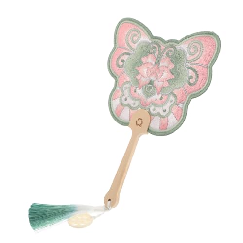 VILLFUL Handgemachter Seidenfächer mit Lotus Stickerei Tragbares Design für Festivals und Aufführungen für Kulturbegeisterte VILLFUL Handgemachter Seidenfächer mit Lotus Stickerei Tragbares Design für Festivals und Aufführungen für Kulturbegeisterte von VILLFUL
