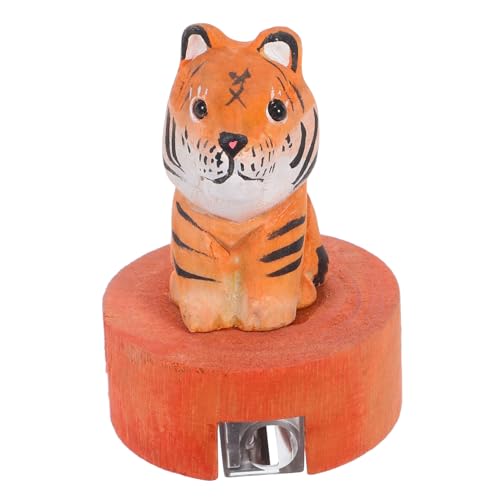 VILLFUL Handlicher Holz-Anspitzer Tigerform Präzises Anspitzen Robustes Design Tragbar für Schule und Zuhause Niedlicher Bleistift-Anspitzer für Klassenraum und Unterwegs VILLFUL Handlicher Holz-Anspitzer Tigerform Präzises Anspitzen Robustes Design Tragbar für Schule und Zuhause Niedlicher Bleistift-Anspitzer für Klassenraum und Unterwegs von VILLFUL