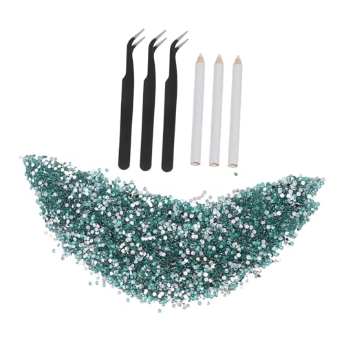 VILLFUL Harzschleifen Nagel Strasssteine Nägel Nagelschmuck Handgefertigte Nagelkunst Perlen Bastel Strasssteine Für Flaschen Kristalle Für Nägel Für Nagelkunst von VILLFUL