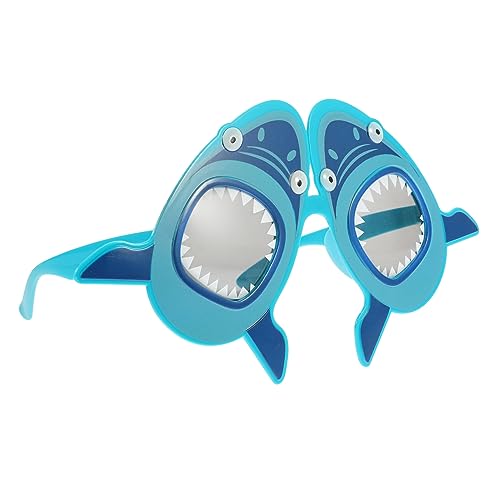 VILLFUL Hawaiian Party Brille im Haifischdesign Lustige Sonnenbrille für Strandpartys Karneval und Fotorequisiten Einzigartiges Kostümzubehör für Erwachsene VILLFUL Hawaiian Party Brille im Haifischdesign Lustige Sonnenbrille für Strandpartys Karneval und Fotorequisiten Einzigartiges Kostümzubehör für Erwachsene von VILLFUL