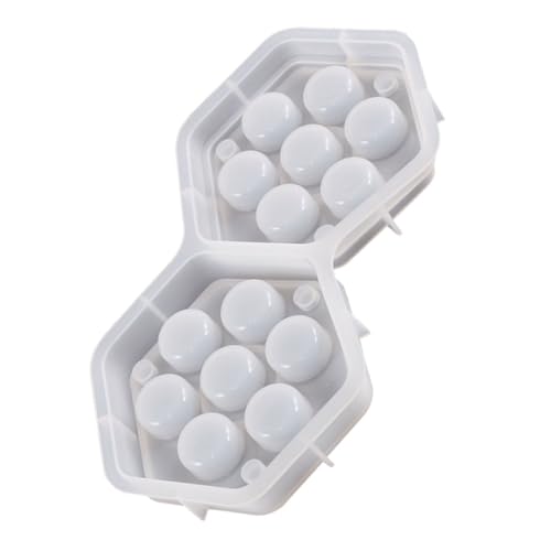 VILLFUL Hexagon Silikon Schmuck Aufbewahrungsbox Form für Diy Projekte Epoxidharz Gießform für Schmuck und Kleine Gegenstände für Geburtstage Weihnachten und Jubiläen von VILLFUL