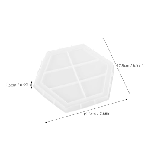 VILLFUL Hexagon Silikonform Tangram DIY Bastelset Kreative Puzzleform für Harz Gießformen Kinderfreundlich Motorik Wohnkultur Akzente VILLFUL Hexagon Silikonform Tangram DIY Bastelset Kreative Puzzleform für Harz Gießformen Kinderfreundlich Motorik Wohnkultur Akzente von VILLFUL