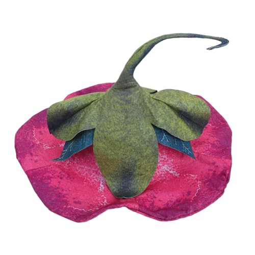 VILLFUL Hexenhut mit Morgenruh Blumen Dekoration Bequemes Filzmaterial Langlebige Handwerkskunst für Halloween Cosplay und Kostümpartys Einzigartiger Stil für Damen VILLFUL Hexenhut mit Morgenruh Blumen Dekoration Bequemes Filzmaterial Langlebige Handwerkskunst für Halloween Cosplay und Kostümpartys Einzigartiger Stil für Damen von VILLFUL